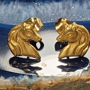 Little Unicorn Earrings.